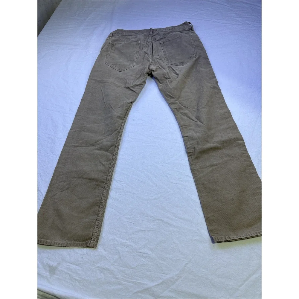 Vintage Banana Republic Corduroy Pants Mens 32x30 Tan Straight 100% Cotton